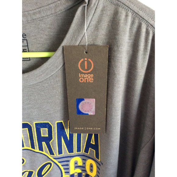 NWT California Golden Bears, Mens Tee Shirt Size XL, Image One Brand, Soft - Picture 5 of 6